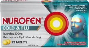 Nurofen Cold & Flu Multi-symptom Relief Tablets 12 tab.webp