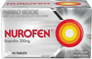 Nurofen Pain & Inflammation Relief Tablets 200mg - 96 tablets